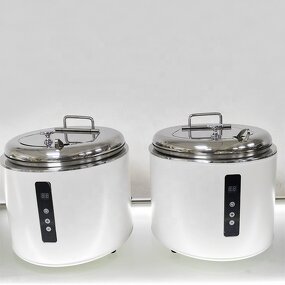 Electric Food Warmer Pot Manufacturer - OEM/ODM Custom Commercial 10L Stainless Steel Insert Soup Kettle Warmer Countertop