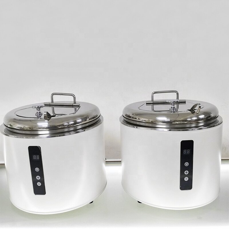 Electric Food Warmer Pot Manufacturer - OEM/ODM Custom Commercial 10L Stainless Steel Insert Soup Kettle Warmer Countertop