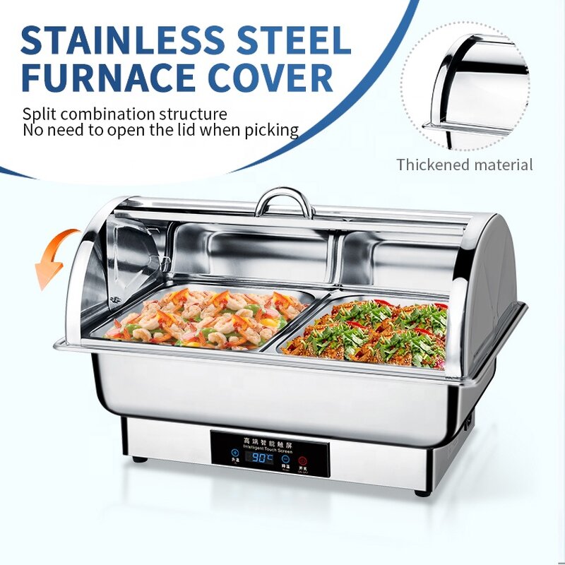 Chafing Dish Manufacturer - OEM/ODM Custom Commercial Electric Food Warmer Stainless Steel