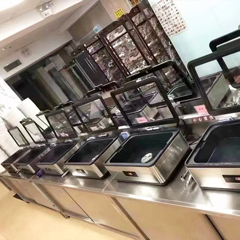 Chafing Dish Factory - OEM/ODM Custom Chafing Dish with Glass Lid Stainless Steel Digital Display Food Warmer