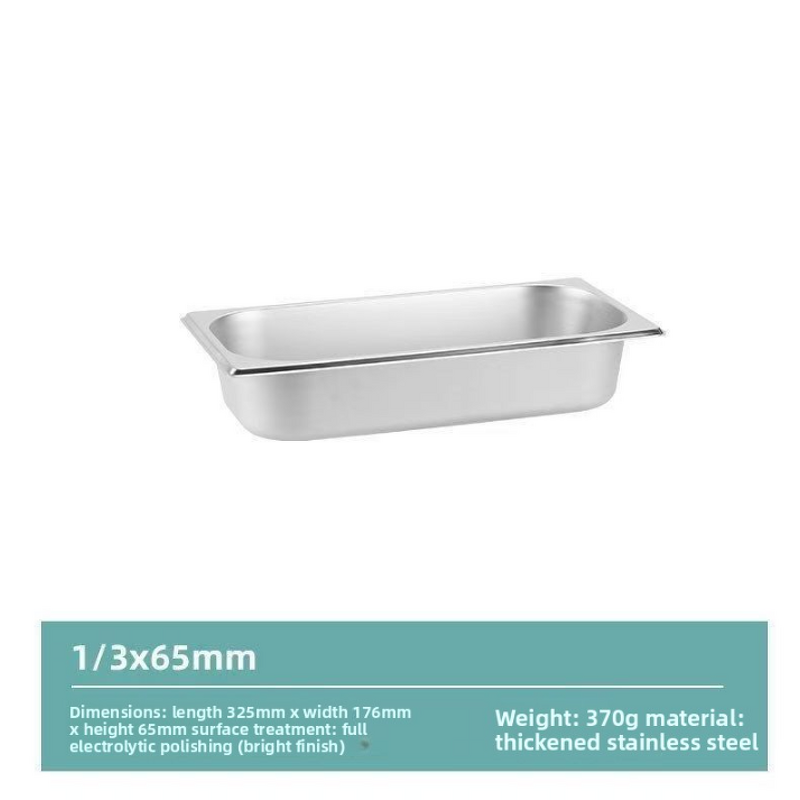 Food Container Factory - OEM/ODM Custom Stainless Steel GN Pan Restaurant Hotel Food Container for Kitchen Storage