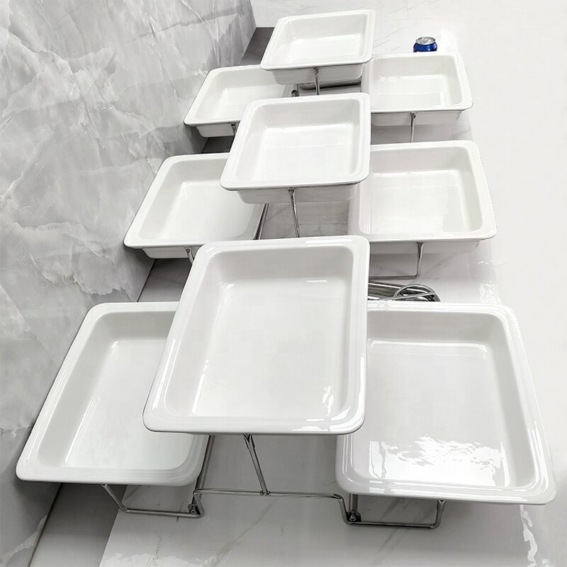 Catering Display Stand Factory - OEM/ODM Custom Wholesale 3 Tier Melamine Catering Display Stand for Hotels