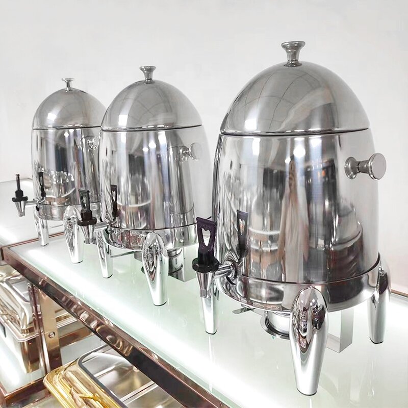 Juice Dispenser Factory - OEM/ODM Custom Single Chamber 12L Stainless Steel Coffee Juice Drink Dispenser