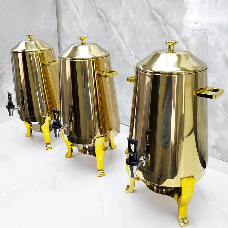 Electric Beverage Dispenser Manufacturer - OEM/ODM Custom Hotel Double Porcelain Beverage Dispenser Electric Hot Milk