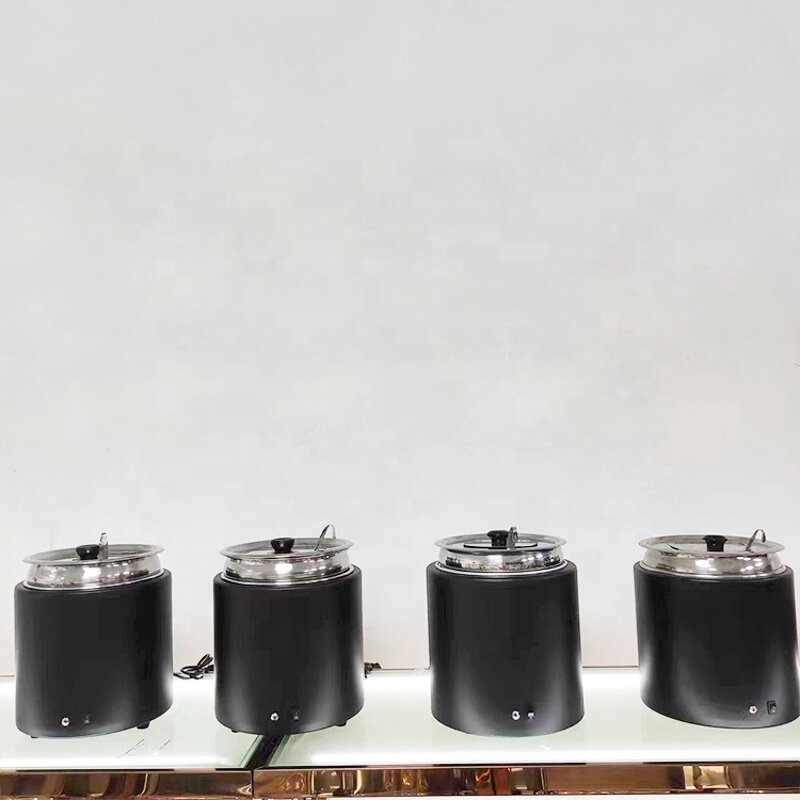 Dry Heat Soup Warmer Factory - OEM/ODM Custom 10L Modern Commercial Dry Heat Soup Warmer for Catering