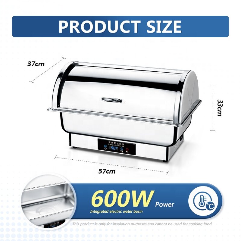 Chafing Dish Manufacturer - OEM/ODM Custom Commercial Electric Food Warmer Stainless Steel