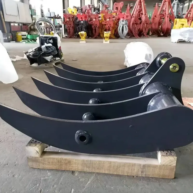 Excavator Rock Bucket Manufacturer - Ripper with Durable Bearings Core Component for Construction Works