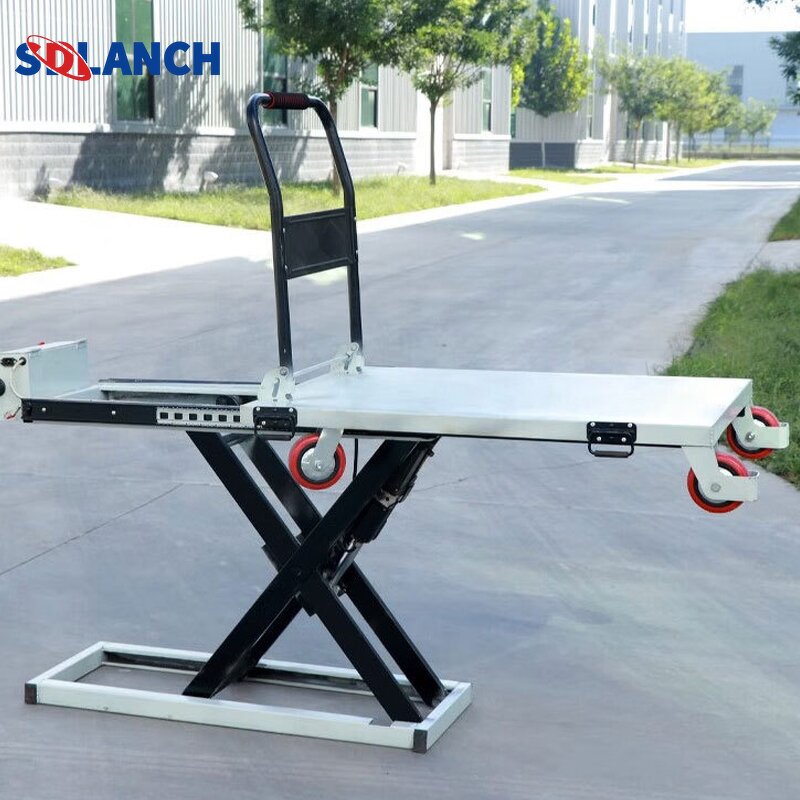 Platform Trolley Factory - Customizable Multipurpose Hydraulic Lift for Warehouse Shopping Transportation Industrial