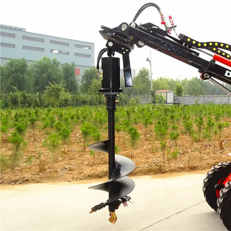 Mini Excavator Ripper Manufacturer - Auger Attachment Small Construction Machinery Core Components Available