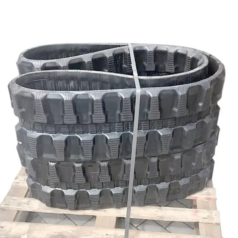 Rubber Track Manufacturer - New Continuous for Hydraulic Excavator Truck Chassis Strong Construction Machinery