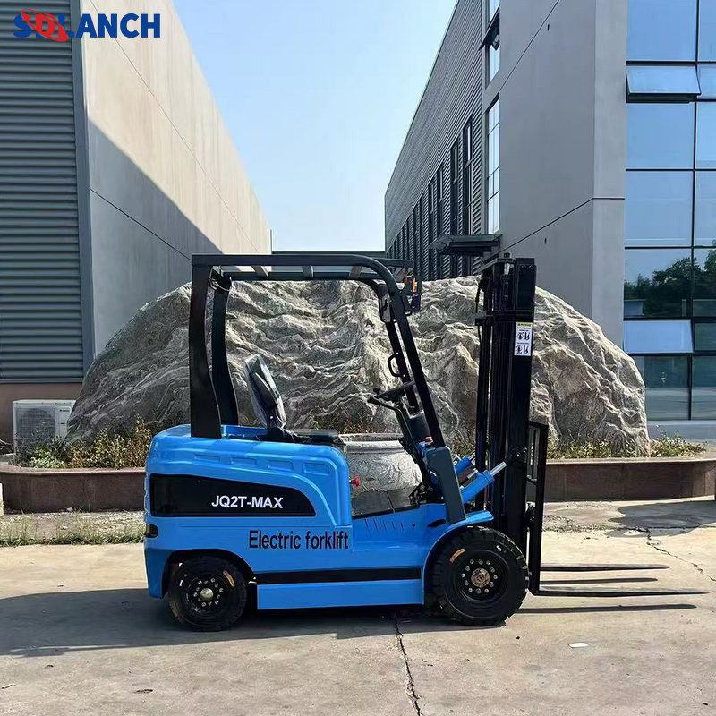 Electric Stacker Manufacturer - Manual 1ton 1.5ton 2ton Battery Power Reach Stacker Semi Electric