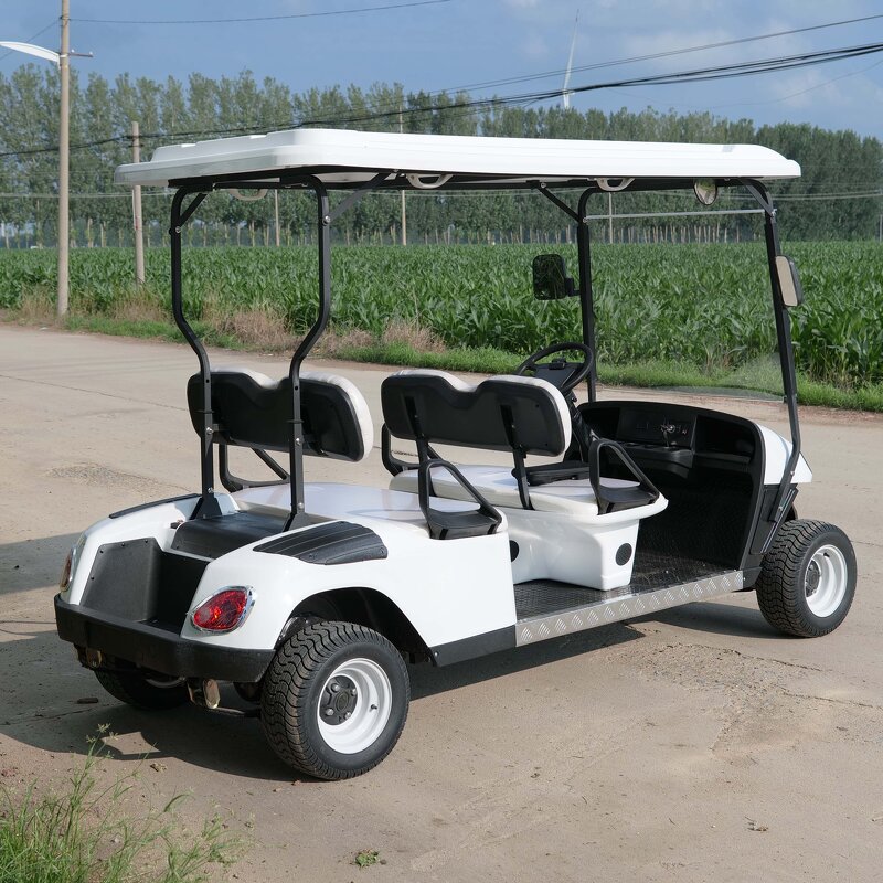 Electric Golf Cart Factory - China's Best Seller 4 Seater New Condition Off-Road Tyres