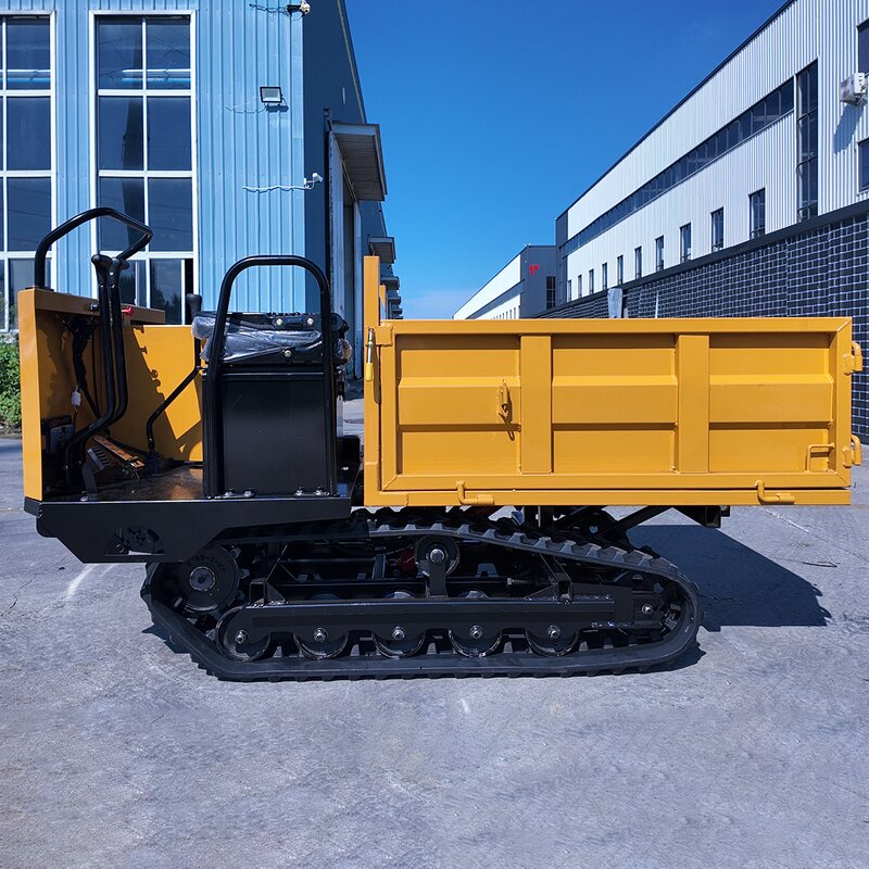 Compact Diesel Loader Dumper Manufacturer - for Construction Site Farm Hauling Crawler Loader Moving Type