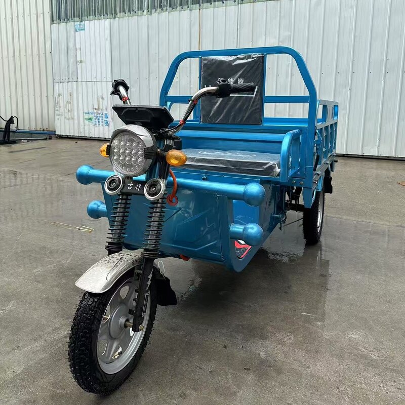 Electric Mini Rickshaw Factory - CE Certified New Style 3-Wheel Motorcycle Open Body 60v for Adult