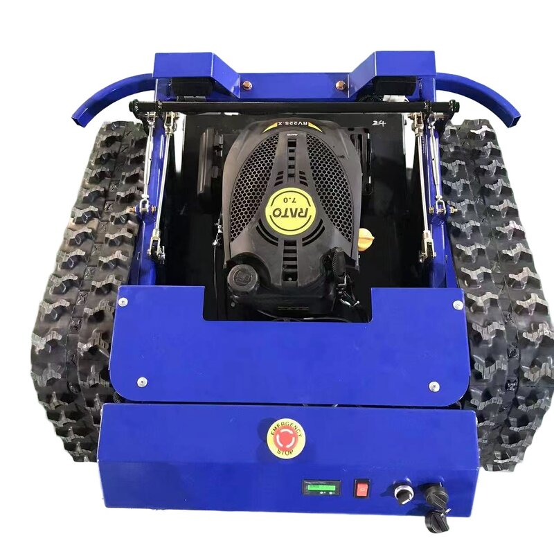 Remote Control Lawn Mower Manufacturer - OEM/ODM Custom Remote Control Lawn Mower Gasoline Powered Grass Cutting Robot