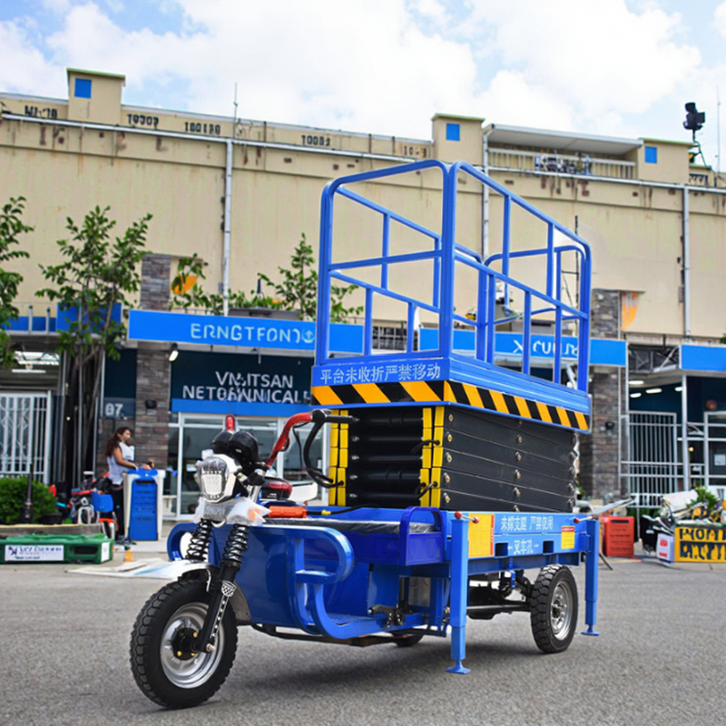 Scissor Lift Table Factory - OEM/ODM Custom 2026 Motorcycle Wide Deck Scissor Lift Trolley Jack Crank Lift Table