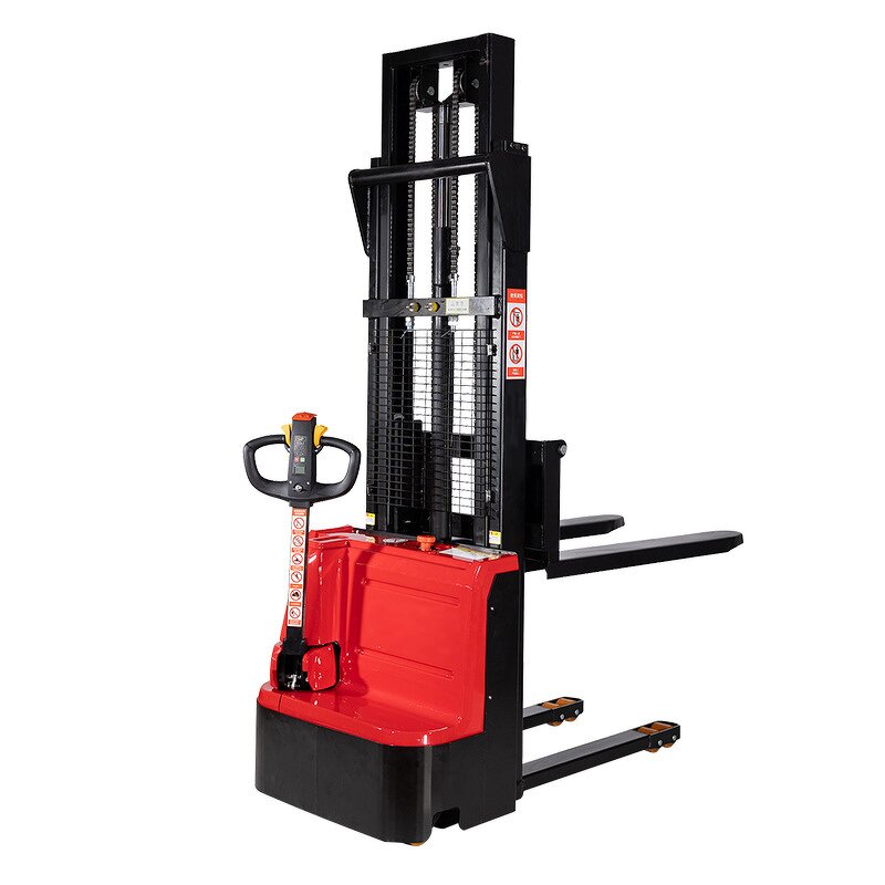 Electric Stacker Factory - OEM/ODM Custom 2025 Stacker 1.6m 3m 1000kg 1500kg Hydraulic Walkie Electric Straddle Stacker