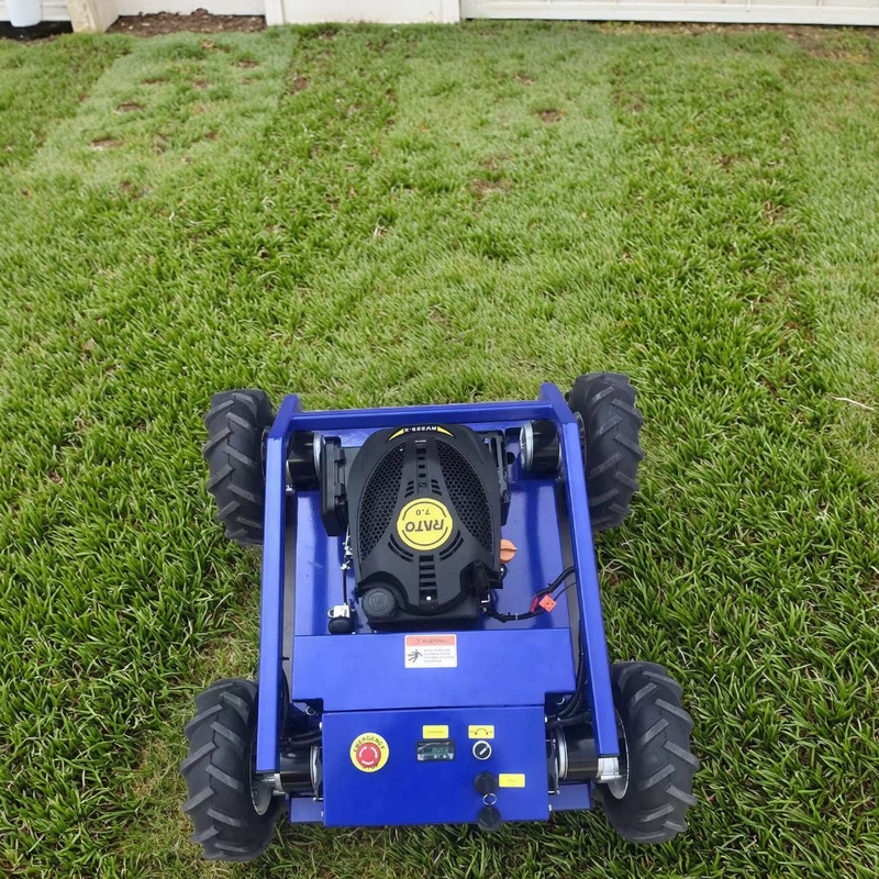 Remote Control Mower Factory - OEM/ODM Custom Small Crawler Mower Gasoline Engine Lawn Mower