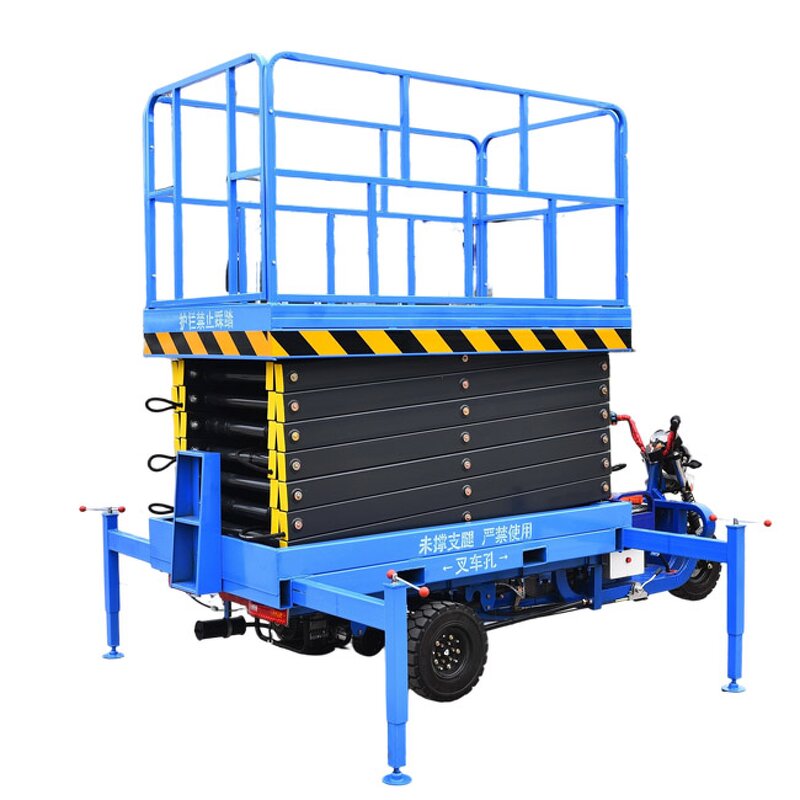 Electric Scissor Lift Factory - OEM/ODM Custom Vehicle 10m 12m 14m 18m Electric Mobile Scissor Hydraulic Lift Tables