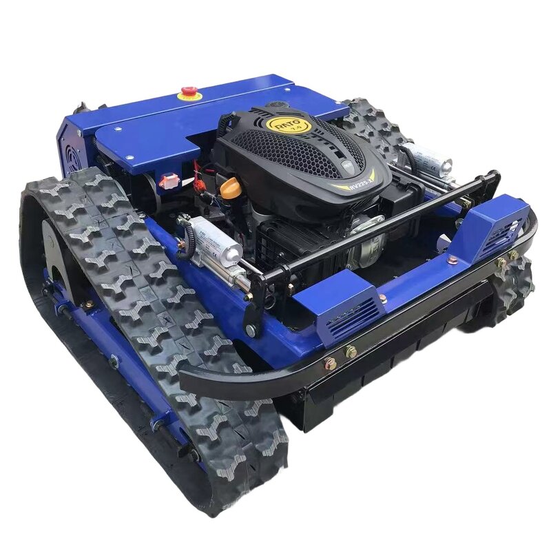 Grass Cutting Machine Factory - OEM/ODM Custom CE EPA Diesel Engine All Terrain Grass Cutting Machine Rubber Tracks