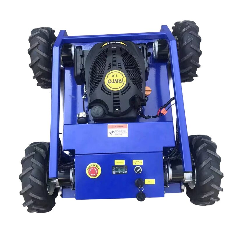 Grass Cutting Machine Manufacturer - OEM/ODM Custom Crawler Brush Cutter Electric Remote Control Robot Lawn Mower
