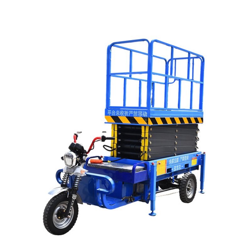 Portable Scissor Lift Manufacturer - OEM/ODM Custom Vehicle Portable Scissor Lift 6m 8m 10m 12m Hydraulic Lifting Platform