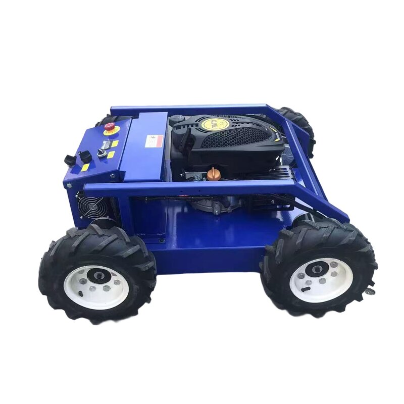 Grass Cutting Machine Manufacturer - OEM/ODM Custom Crawler Brush Cutter Electric Remote Control Robot Lawn Mower