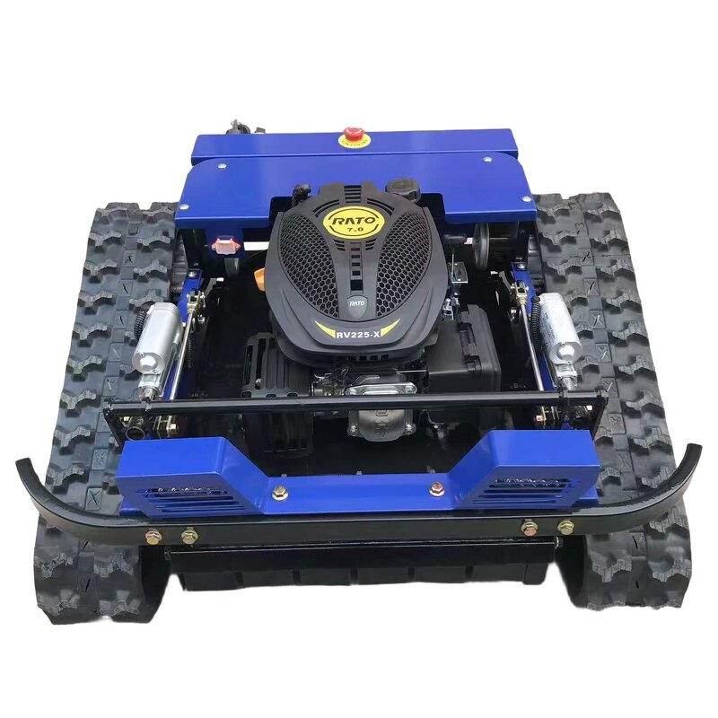 Grass Cutting Machine Factory - OEM/ODM Custom CE EPA Diesel Engine All Terrain Grass Cutting Machine Rubber Tracks