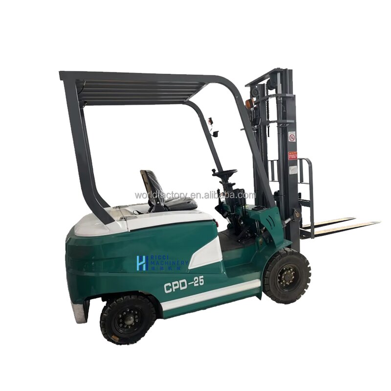 Electric Forklift Truck Factory - OEM/ODM Custom Gold Quality Electric Forklift Truck Load 2 Tons 3 Tons Lifting Height