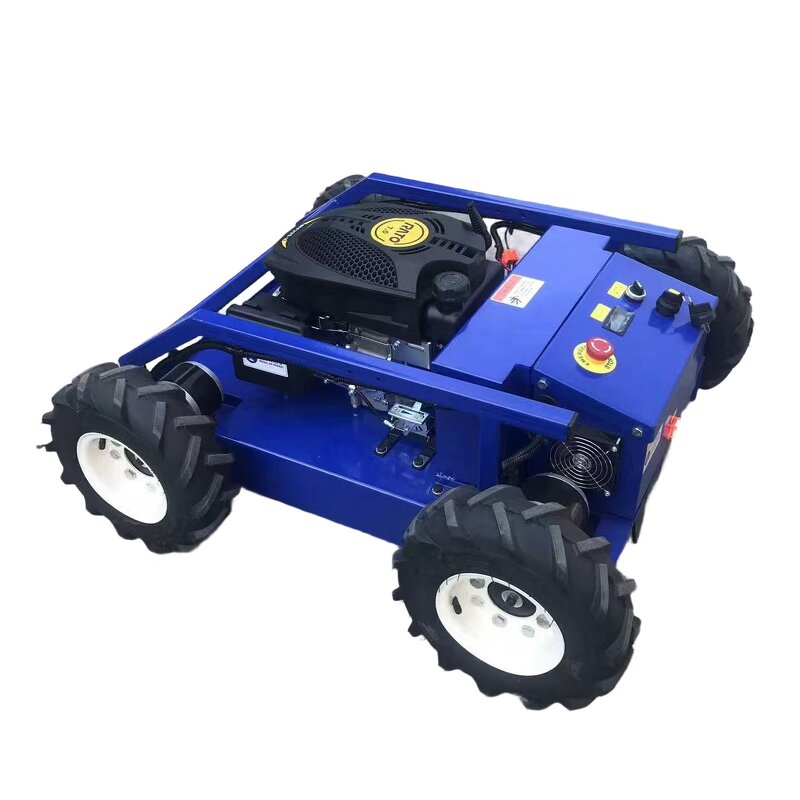 Grass Cutting Machine Manufacturer - OEM/ODM Custom Crawler Brush Cutter Electric Remote Control Robot Lawn Mower