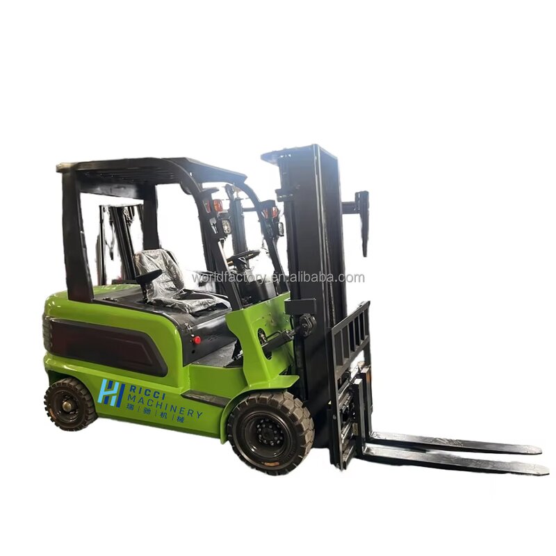 Electric Forklift Truck Factory - OEM/ODM Custom Gold Quality Electric Forklift Truck Load 2 Tons 3 Tons Lifting Height