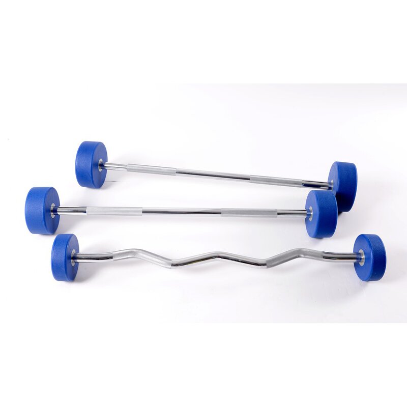 CPU Barbell Manufacturer - High Quality Round Steel Fix Barbell for Weight Lifting
