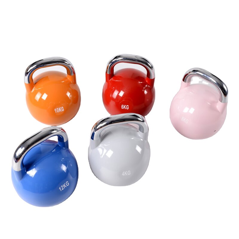 Kettlebell Factory - Hotsale Electroplating Handle Painted Steel Competition 12kg-32kg