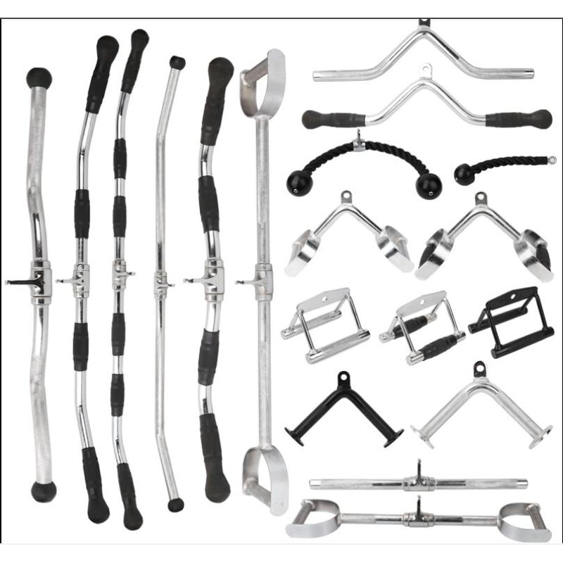 Pull bar Manufacturer - Hot Sale High-position Multi-function with Handle for Cable Crossover Machine