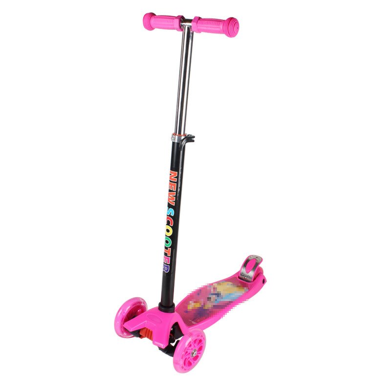 Kick Scooter Factory - Adjustable Height No Folding with LED Light for Outdoor Sport