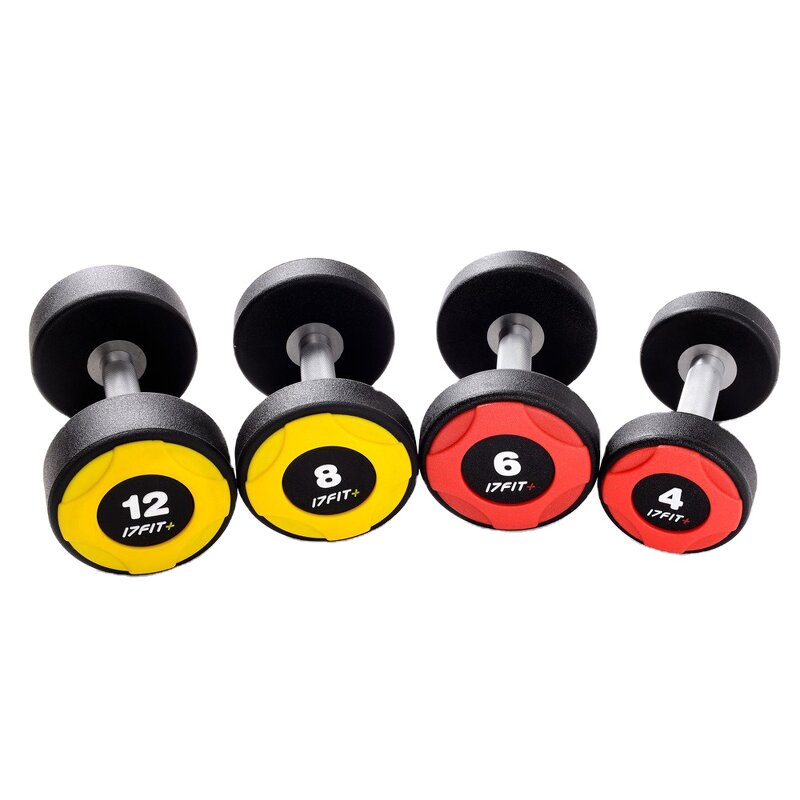 CPU Dumbbell Set Factory - High Quality Round Steel for Body Building Dumbbell Set