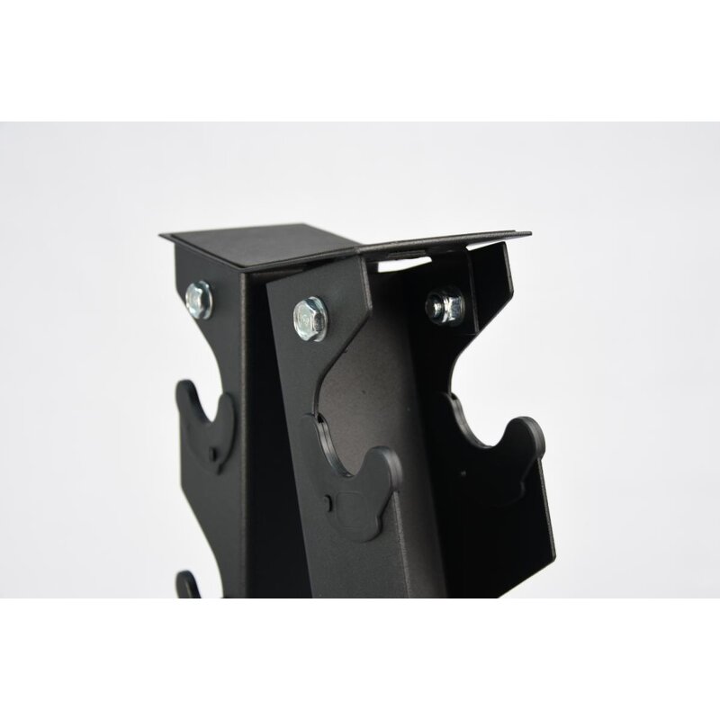 Dumbbell Rack Factory - High Quality 10 Pairs Upright Steel 10 Tiers Stand