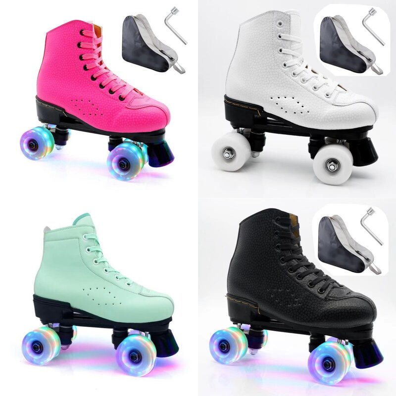 Roller Skates Factory - Wholesale New Style High Quality Two-row Outdoor Flashing