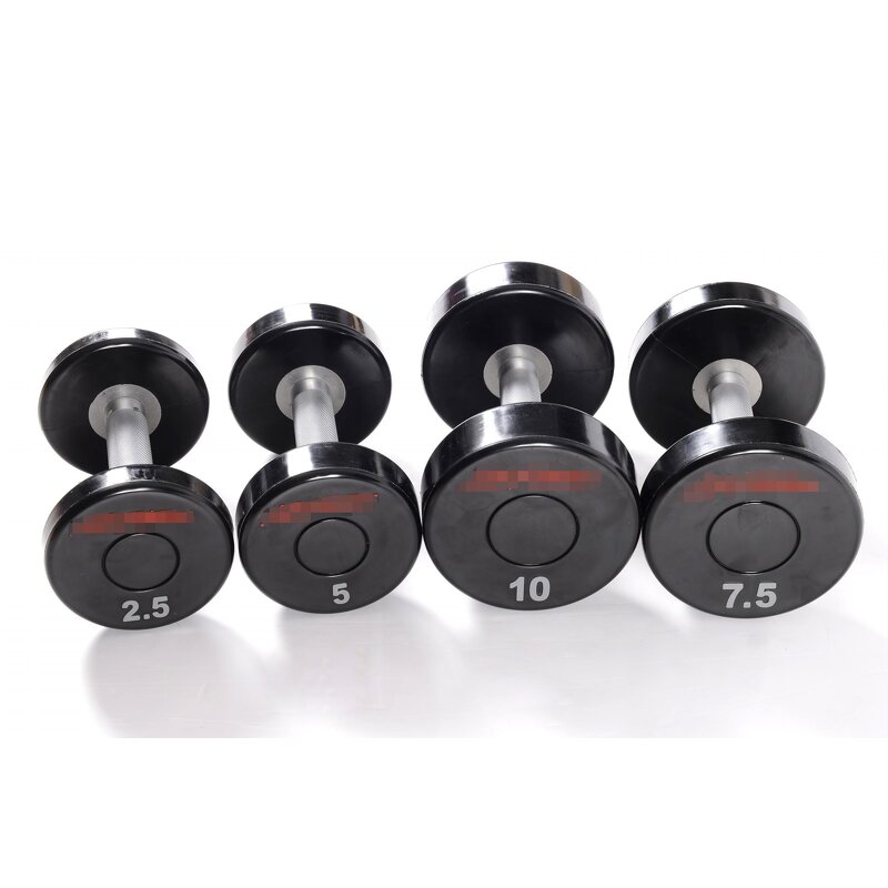 CPU Dumbbell Set Manufacturer - Top Quality Round Steel Gym Equipment Weight Lifting