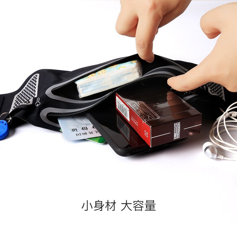 Waist Bag Manufacturer - Popular High Quality Night Running Exercise Waterproof with Reflective Stripe