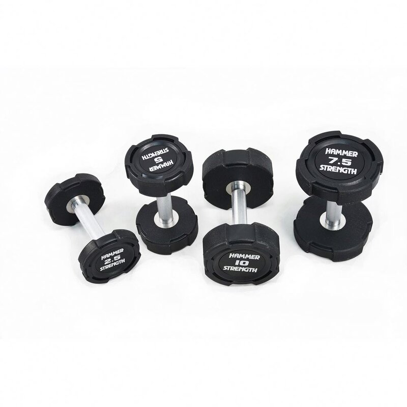 CPU Dumbbell Manufacturer - Popular Sale High Quality Round Steel Dumbbell