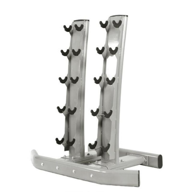 Dumbbell Rack Factory - High Quality 8 Pairs Upright Steel 8 Tiers Stand