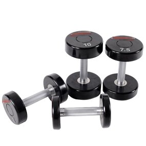 CPU Dumbbell Set Manufacturer - Top Quality Round Steel Gym Equipment Weight Lifting