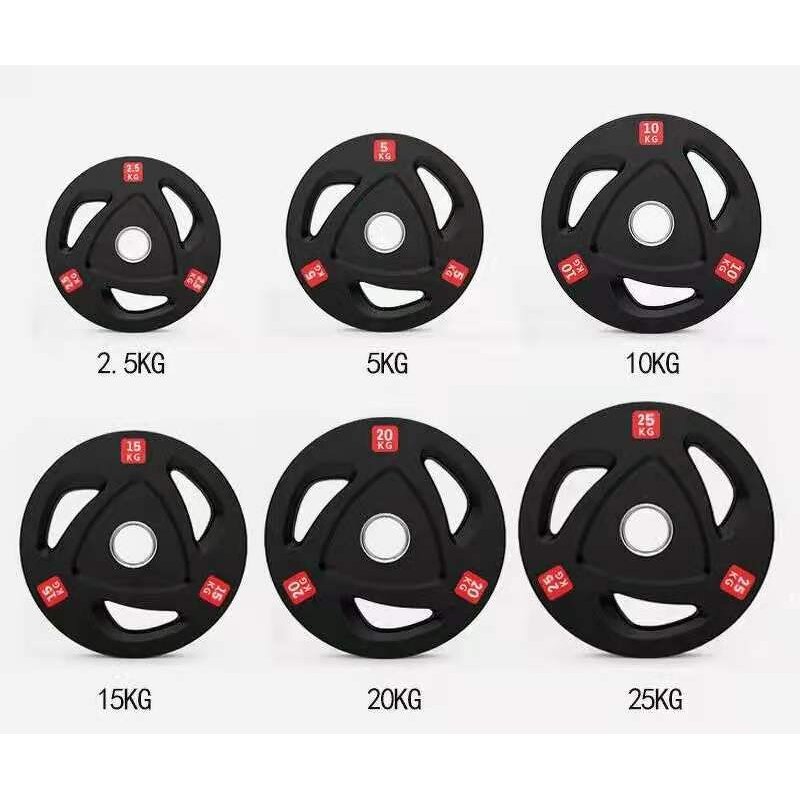 Rubber Weight Plates Factory - On Sale Gym Cast Iron with Grip Hole Weight Lifting