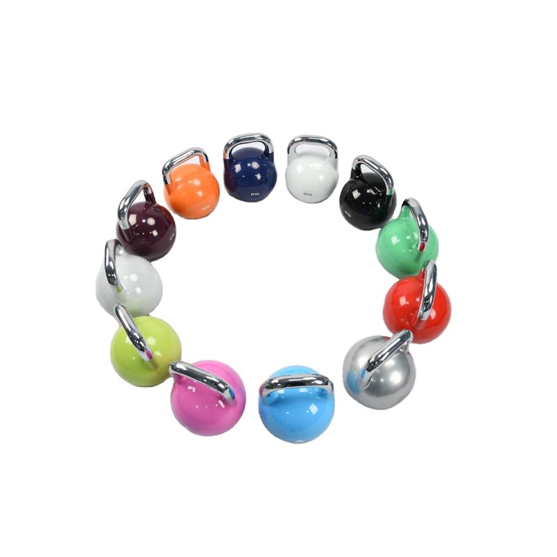 Kettlebell Manufacturer - Best Seller 4kg to 10kg Electroplating Handle Painted Steel Competition