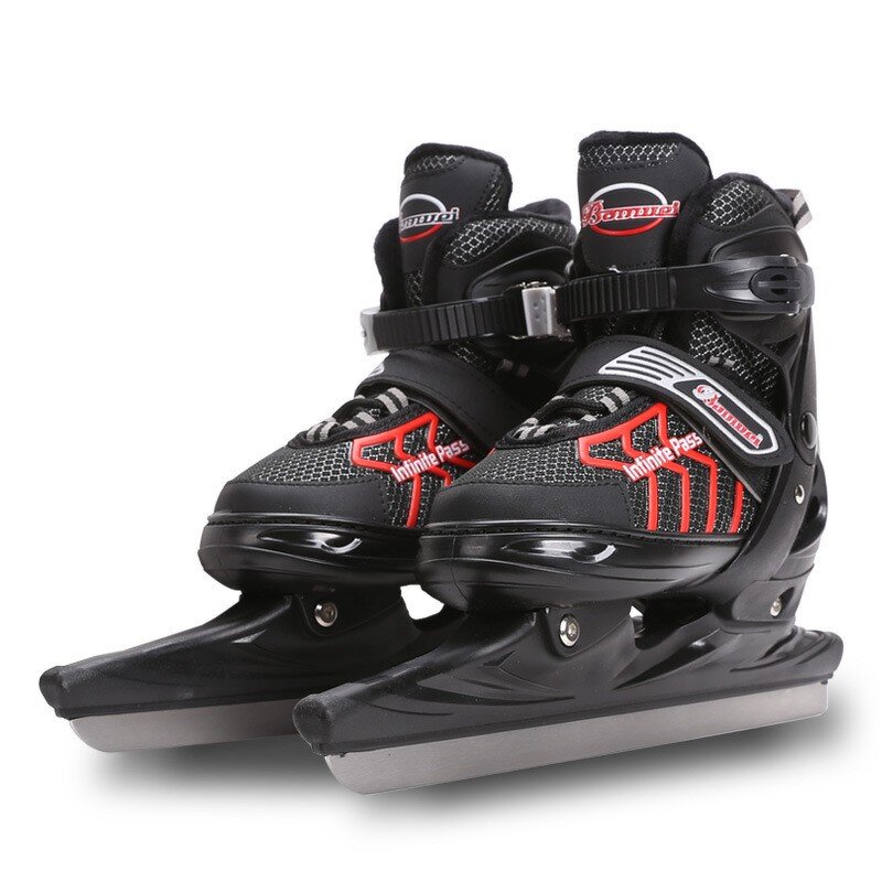 Ice Skates Factory - New Adjustable Size Teenagers Warm Figure