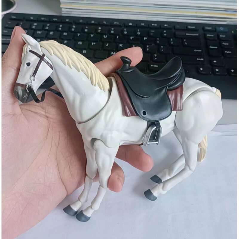 Horse Toy Model Factory - Popular Detachable PVC Horse 15cm High for Kids Home Display Decoration
