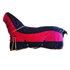 Winter Horse Turnout Manufacturer - Horse Rugs Blanket with Detachable Neck Cover Waterproof