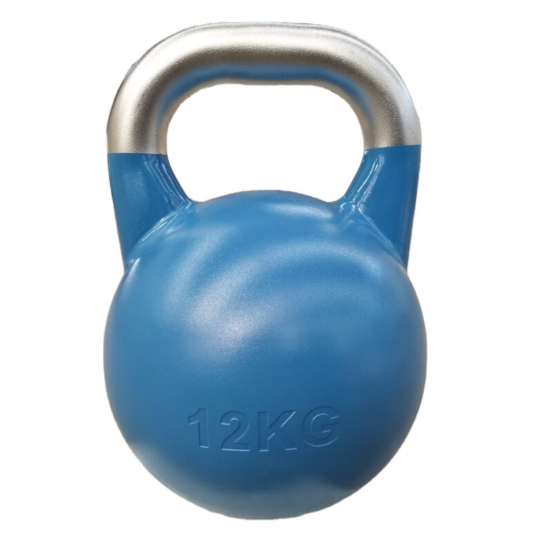Kettle Bell Manufacturer - High Quality Custom Logo Anti-slip Electroplating Steel Handle Powder Coated