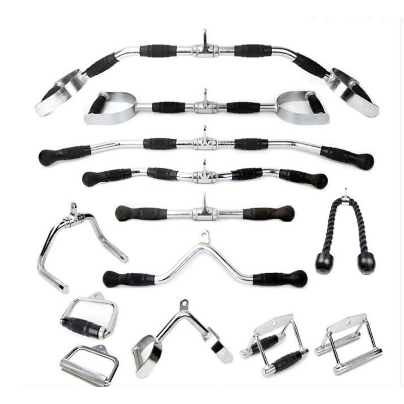 Pull bar Manufacturer - High Quality Solid Steel Multi-function for Smith Cable Crossover Machine